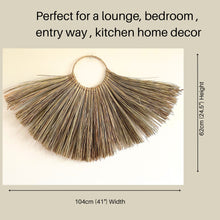 Load image into Gallery viewer, Tribal Seagrass Boho Wall Decor
