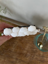 Load image into Gallery viewer, Handmade White Seashell Cross
