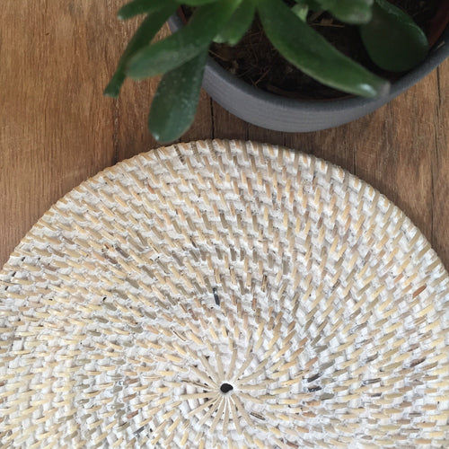 rattan placemat